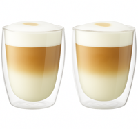 Cookinglife Dubbelwandige Latte Macchiato glazen 380 ml - 2 stuks - thumbnail