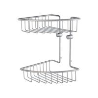 Douchekorf Smedbo Home Dubbel 20,7x20,7x29,5 Mat Chroom - thumbnail