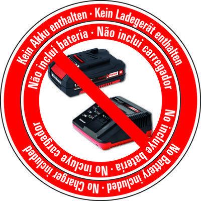 Einhell Power X-Change TC-SR 18 Li BT - Solo Bluetooth luidspreker AUX, USB Rood