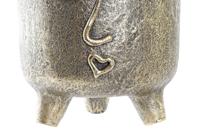 Vaas DKD Home Decor Gouden Magnesium Modern Gezicht 33 x 23 x 25,5 cm - thumbnail