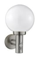 Searchlight RVS muurlampOrb met sensor - 85 - thumbnail