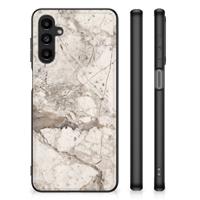 Samsung Galaxy A14 5G Marmeren Print Telefoonhoesje Marmer Beige - thumbnail