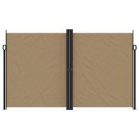 VidaXL Windscherm uittrekbaar 200x1200 cm taupe - thumbnail