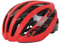 Polisport light pro fietshelm m 52-58cm mat rood/zwart - thumbnail
