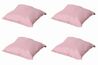 Kussen 60x60 zachtroze piping Panama zachtroze (4 stuks) Madison - Madison