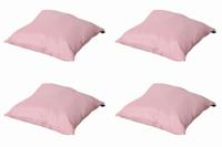 Kussen 60x60 zachtroze piping Panama zachtroze (4 stuks) Madison - Madison - thumbnail