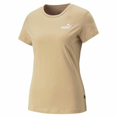 Dames-T-Shirt met Korte Mouwen Puma Essentials+ Embroidery - Maat: XS