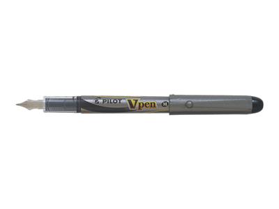 Vulpen pilot vpen m zilver zwart