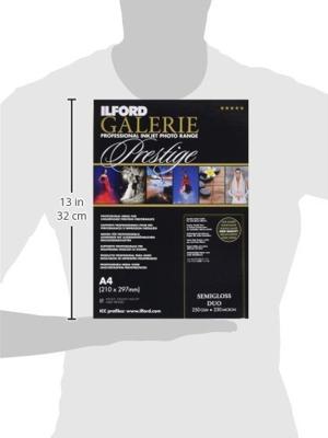 Ilford galerie semigloss duo 250g a4 25 vel Ilford galerie semigloss duo 250g a4 25 vel