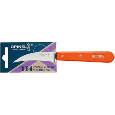 OPINEL - N.114 - Schilmes 7cm gebogen Tangerine