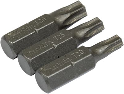 Makita Accessoires schroefbitset torx 3-delig - b-24533 - b-24533