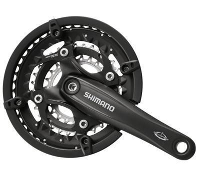 SHIMANO crankstel "fc-t521" crankset shim. fct521 24/32/44t.175mm ol 10sp