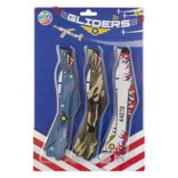 Creative Craft Group Vliegtuigjes foam, set van 3 - thumbnail