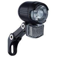 Buchel shiny 40 led koplamp naafdynamo aan / uit 40 lux met standlicht - thumbnail