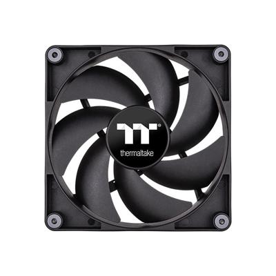 Thermaltake CL-F147-PL12BL-A PC-ventilator Zwart (b x h x d) 120 x 120 x 25 mm Thermaltake CL-F147-PL12BL-A PC-ventilator Zwart (b x h x d) 120 x 120 x 25 mm