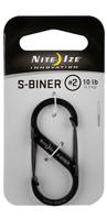 NITE Ize NI-SB2-03-01 Karabijn S-Biner Gr. 2 50 mm x 22 mm 1 stuk(s) - thumbnail
