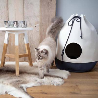 District 70 Casa kattenhuis en -mand opvouwbaar Donkergrijs District 70 Casa kattenhuis en -mand opvouwbaar Donkergrijs