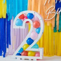 Ballon Mozaïek kit Cijfer 2 - thumbnail