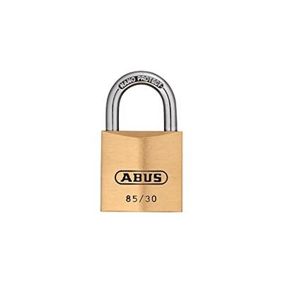 ABUS Cilinderhangslot | breedte slotlichaam 30 mm | messing gelijksluitend 0402 | 1 stuk - 2444 2444