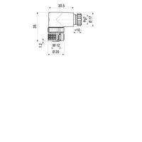 Hirschmann GDME 2011 933 029-100-1 Zwart Aantal polen:2 + PE Inhoud: 1 stuk(s) - thumbnail