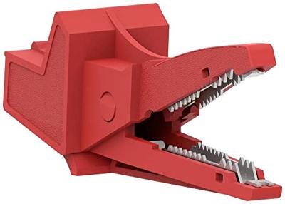 Electro PJP 5004/LM-IEC-CD1-R Krokodillenklem Rood Klembereik (max.): 13 mm Lengte: 91 mm 1 stuk(s)