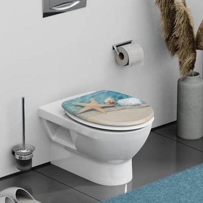 Schutte Duroplast WC-bril BEACH met soft-close
 82196