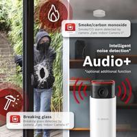 Bosch Smart Home Eyes binnencamera II, wifibeveiligingscamera voor binnen, compatibel met Amazon Alexa - thumbnail