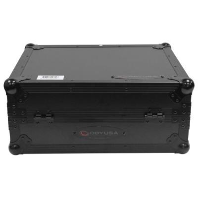 Odyssey FZ1200BL flightcase voor Technics 1200-stijl draaitafels zwart