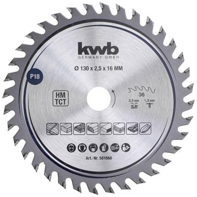 kwb 581868 Cirkelzaagblad 130 x 16 mm 1 stuk(s) kwb 581868 Cirkelzaagblad 130 x 16 mm 1 stuk(s)