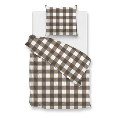 Zo! Home Zo! Home Quattro di Lino Dekbedovertrek 140x200/220 Palm Taupe