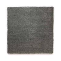 Tapeso Vierkant hoogpolig vloerkleed - Cozy Shaggy - grijs - 300x300 - thumbnail