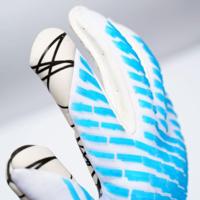 Uhlsport FM Cybertec Ultragrip Keepershandschoenen Wit Felblauw Zwart - thumbnail