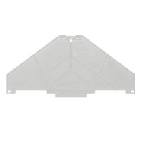 Weidmüller 1211460000 Afsluitplaat Grijs 10 stuk(s) - thumbnail