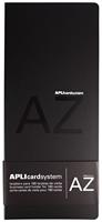 Apli Visitekaartenmap, Ft 27,5 x 12 cm, voor 160 kaarten, zwart - thumbnail
