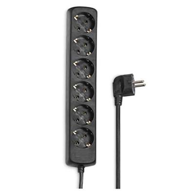 Hama Stekkerdoos, 1,4 m kabellengte, 45 graden draaibaar, meervoudig stopcontact, tot 3500 watt, kabeltype H05VV-F, GS-geteste veiligheid