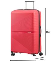 American Tourister trolley Airconic Spinner 55 cm. roze - thumbnail
