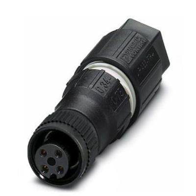 Phoenix Contact 1641756 Sensor/actuator connector, niet geassembleerd M12 Aantal polen (sensoren): 4 Bus, recht 1 stuk(s) Phoenix Contact 1641756 Sensor/actuator connector, niet geassembleerd M12 Aantal polen (sensoren): 4 Bus, recht 1 stuk(s)