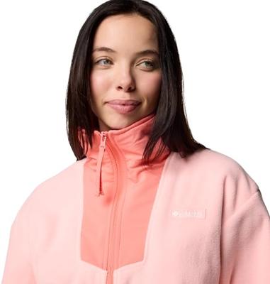 Columbia Sequoia Grove™ 1/2 Zip Pully Dames Pink Sand, Alpenglow XL