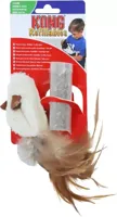 KONG KAT CATNIP FEATHER MUIS 5X2,5X16,5 CM - thumbnail