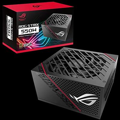 ASUS ROG-STRIX-550G power supply unit 550 W 20+4 pin ATX ATX Zwart ASUS ROG-STRIX-550G power supply unit 550 W 20+4 pin ATX ATX Zwart