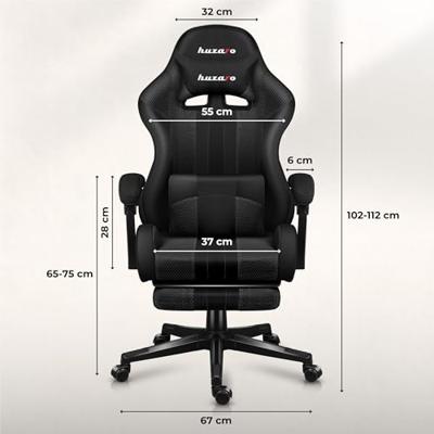 HUZARO FORCE 4.7 CARBON MESH GAMING STOEL