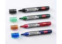 Nobo Liquid Ink Markers Droog Uitwisbaar Assorti (4) - thumbnail