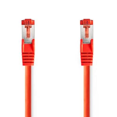 CAT6-kabel | RJ45 Male | RJ45 Male | S/FTP | 0.50 m | Rond | LSZH | Rood