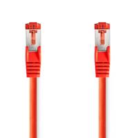 CAT6-kabel | RJ45 Male | RJ45 Male | S/FTP | 0.50 m | Rond | LSZH | Rood - thumbnail