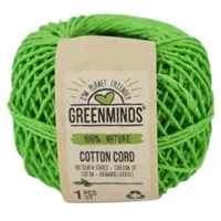 Greenminds katoenen koord groen 20 m | 30 stuks - thumbnail
