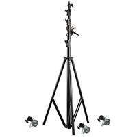 Bresser BR-LB300 Lampstatief met Boomarm en Wielen - thumbnail