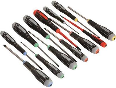 Bahco schroevendraaier ergo™ | driecomponentengreep | gleuf | phillips | pozidriv | torx® - 13-delig  - be-9879