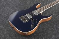 Ibanez Prestige RG5121 Dark Tide Blue Flat met koffer - thumbnail