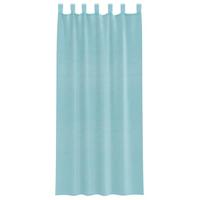 Gordijnen voile met lussen 2 st 140x245 cm turkoois - thumbnail