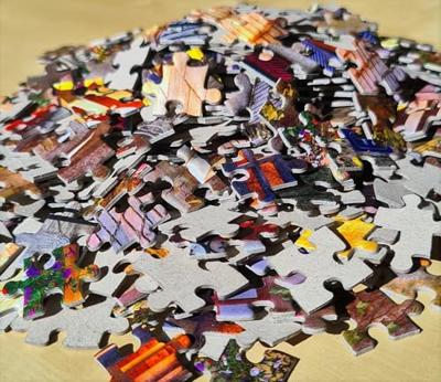 Selecta Castorland legpuzzel dolphins underwater, 500st. - thumbnail